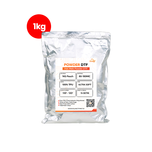 Powder DTF Ultrasoft 1KG (Pouch)