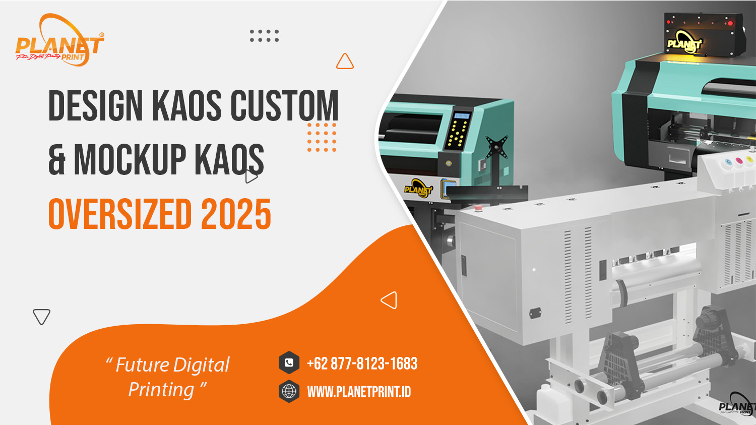 Design Kaos Custom dan Mockup Kaos Oversized: Inspirasi, Tips, dan Peluang Bisnis 2025