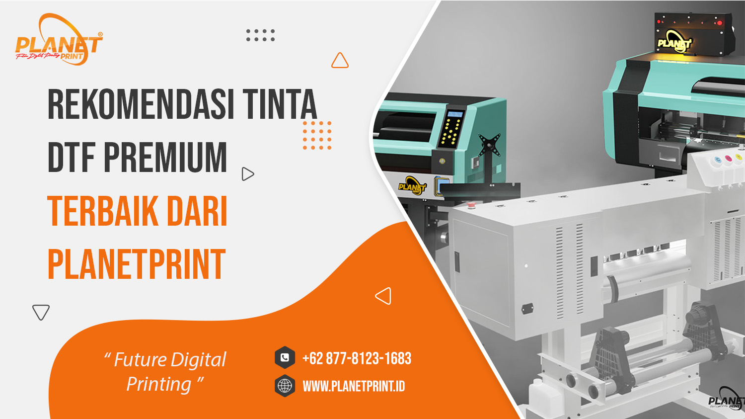 Rekomendasi Tinta DTF Premium Terbaik untuk Bisnis Sablon dari PlanetPrint