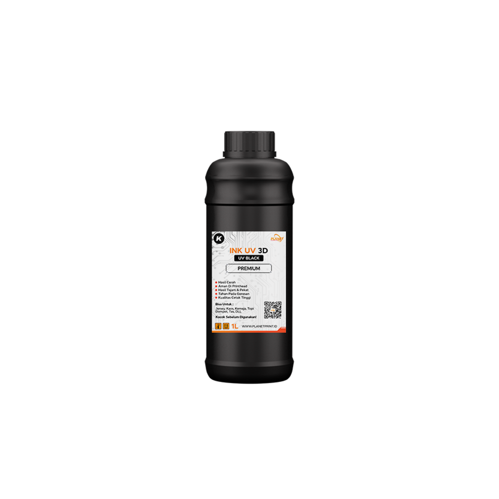Tinta UV 3D SOFT Black