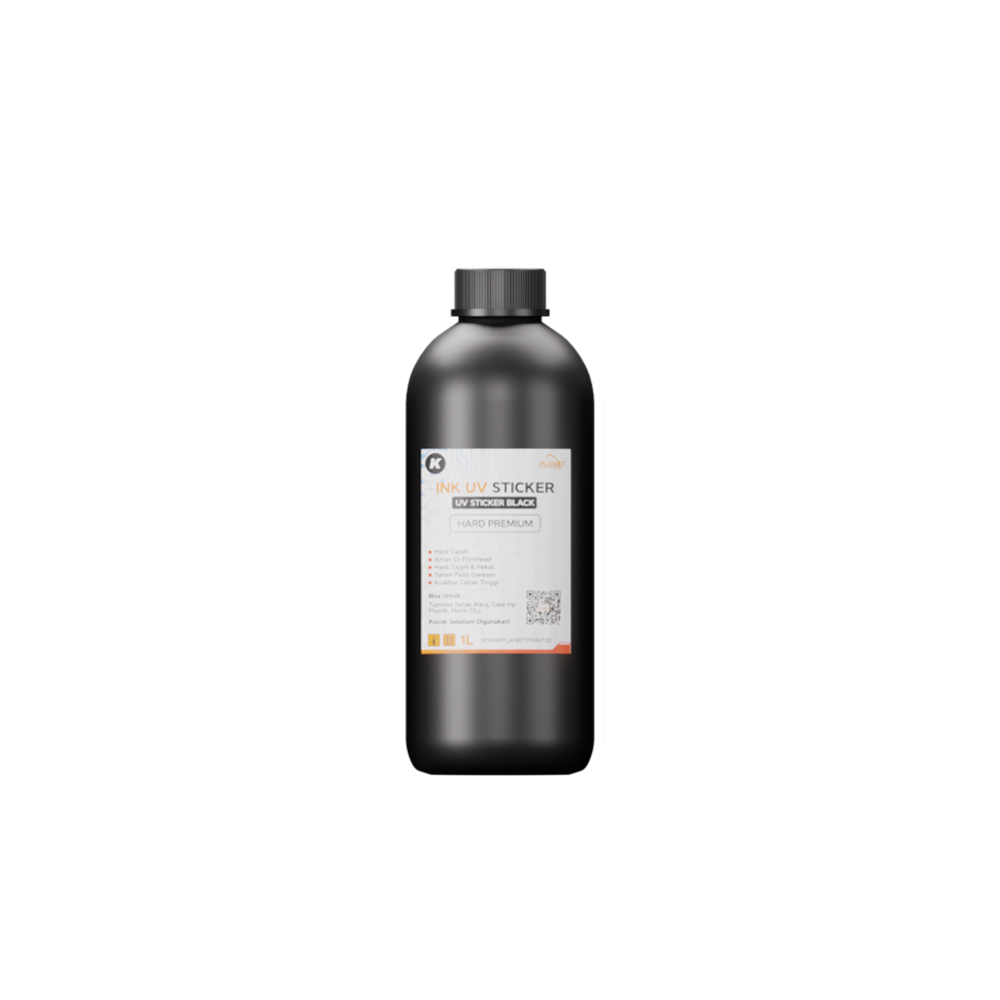 Tinta UV Sticker HARD Black